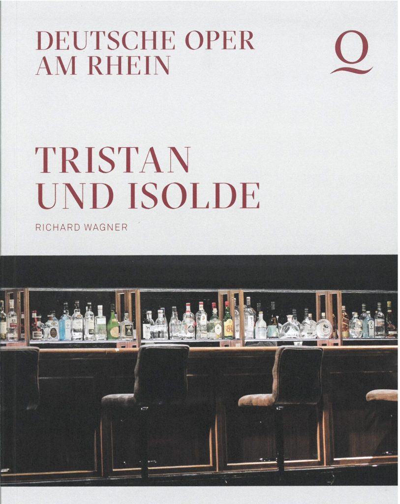 Programmheft zu "Tristan und Isolde" von Richard Wagner. Bearbeitung von Eberhard Kloke für die ...