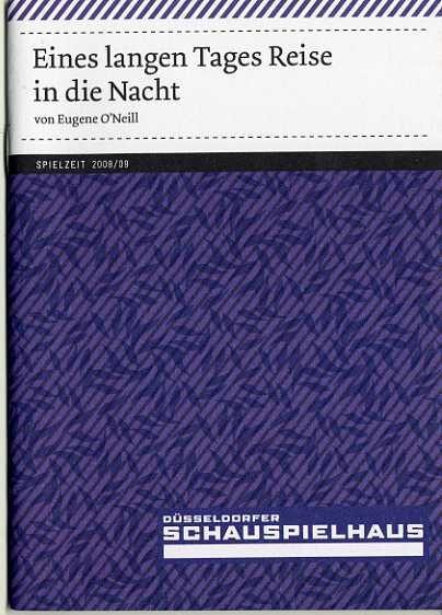 Programmheft "Eines langen Tages Reise in die Nacht" von Eugene O'Neill 