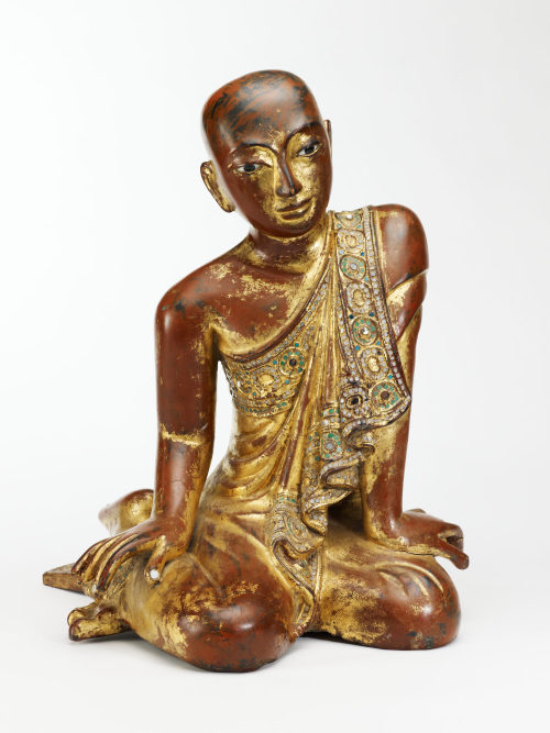 Sitzender buddhistischer Mönch, ca. 1850–1900