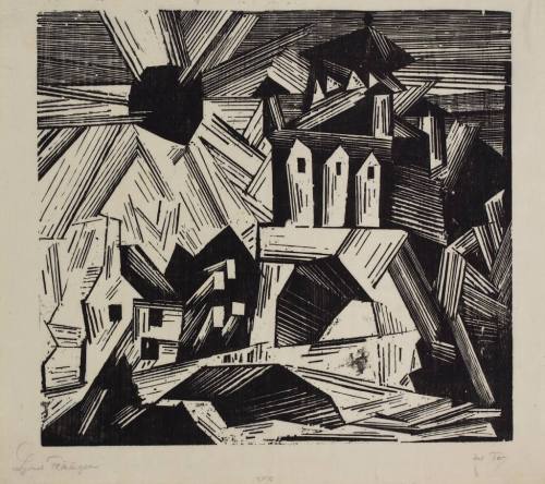 Lyonel Feininger (Künstler*in), Das Tor, 1920