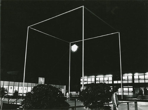 Lichtsatellit (Lichtskulptur für das Olympische Kommunikationszentrum), 1970/1972