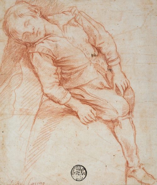 Annibale Carracci (Künstler*in), Schlafender Junge, ca. 1575-1609