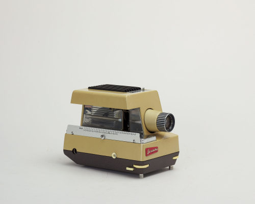 Liesegang Fantax Vollautomat 500, Seitenansicht halbrechts vorne, ca. 1980