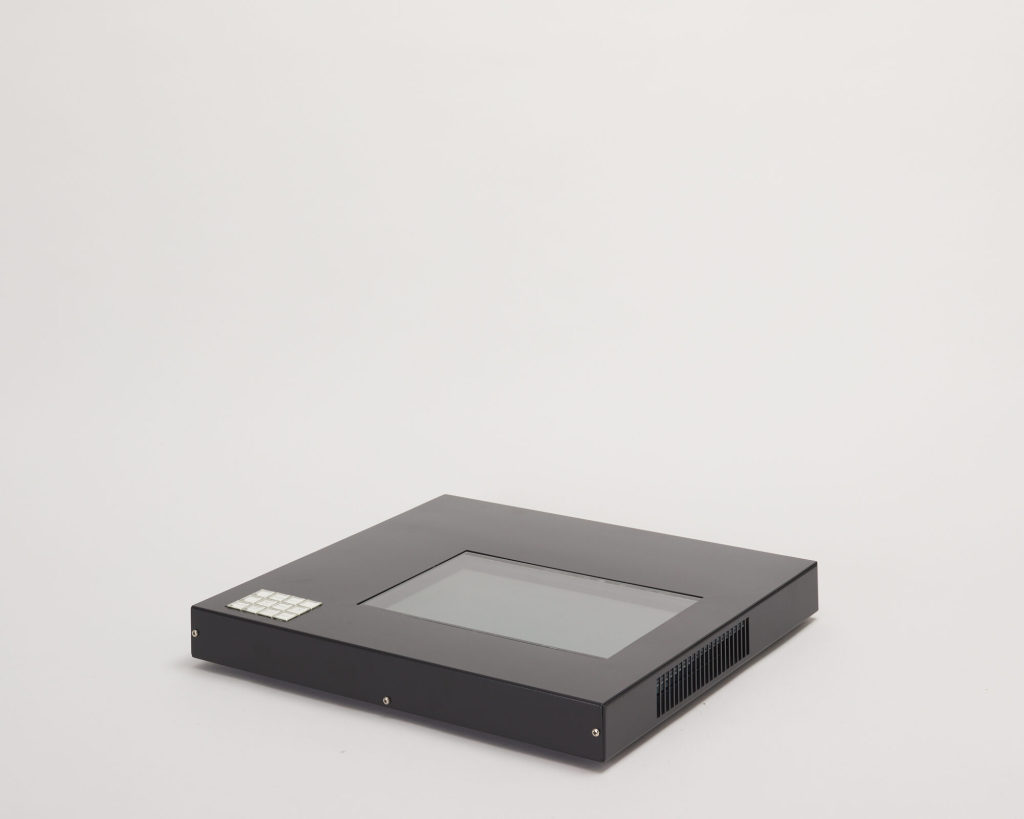 Liesegang data-display 200, Seitenansicht halblinks vorne, 1987