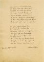 Gedichtmanuskript von Karoline Pichler, 2. Seite