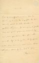 Brief von Julie Récamier an Auguste-Hilarion Keratry