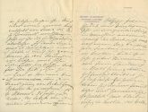 Brief von Gabriele Reuter an Heinrich Steinitzer, 1915, 2. und 3. Seite