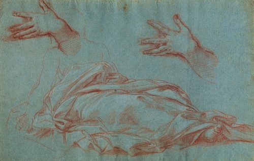Carlo Maratti (Künstler*in), Studien zum Tod Mariens, ca. 1685-1686