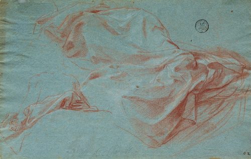 Carlo Maratti (Künstler*in), Studie zur Lagerstatt Mariens, ca. 1685-1686
