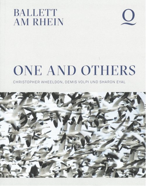 Programmheft (Umschlag) zu "One and Others". Premiere am 02. April 2022 im Opernhaus Düsseldorf ...