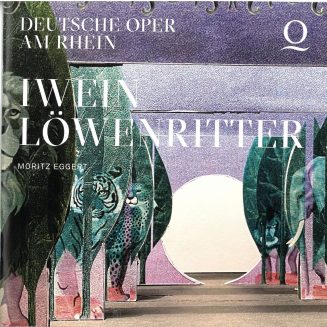 Programmheft (Umschlag) zu "Iwein Löwenritter" von Moritz Eggert. Premiere am 16. Oktober 2022  ...