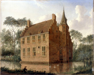 Jan ten Compe, Das Huis Altena - Council of Trouble - bei Delft, um 1747, Kunstpalast, Düsseldo ...