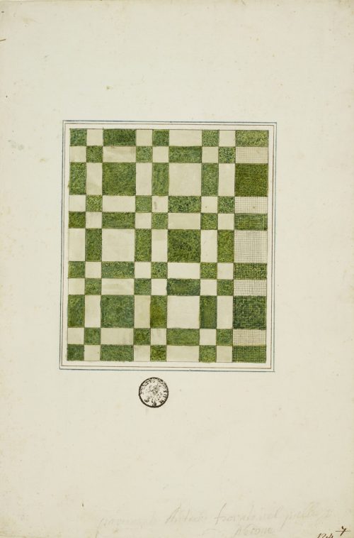 Unbekannt (Künstler*in), Fliesenstudie, ca. 1600–1700