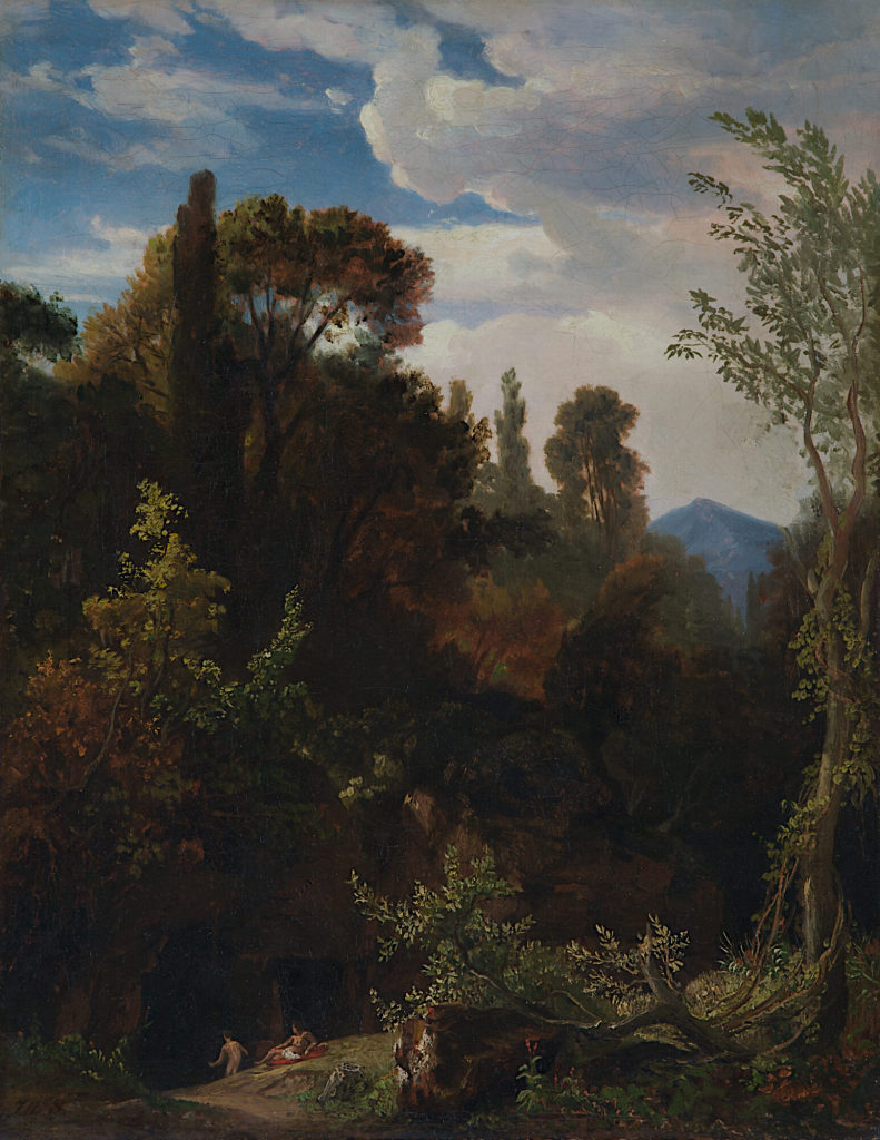 Landschaft mit badenden Frauen (bei Tivoli)