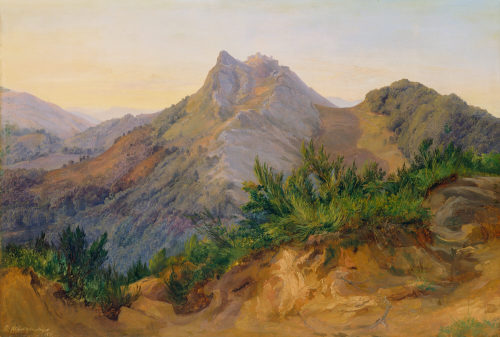 Ernst Willers (Künstler*in), Bei Civitella – Blick von Norden, 1837