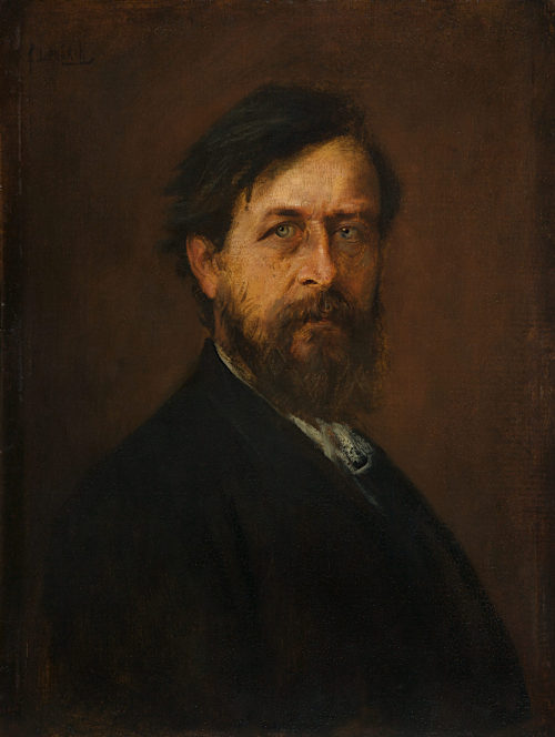 Franz von Lenbach (Künstler*in), Bildnis des Malers  Arnold Böcklin, ca. 1872