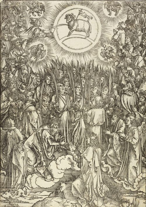 Albrecht Dürer (Künstler*in), Lobgesang der Auserwählten im Himmel, 1498