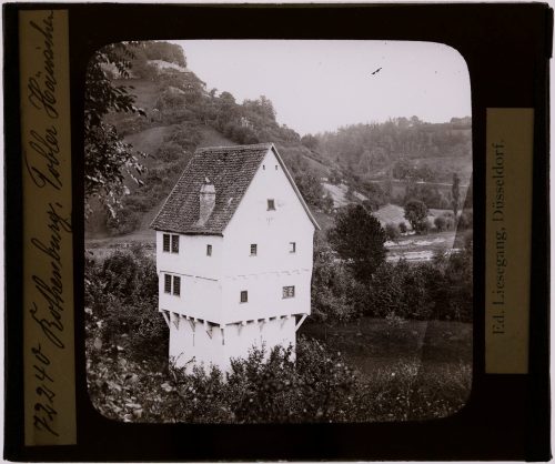 Glasdia, Schiff "Kronprinzessin Cecilie" auf See (Jungfernfahrt), 1907