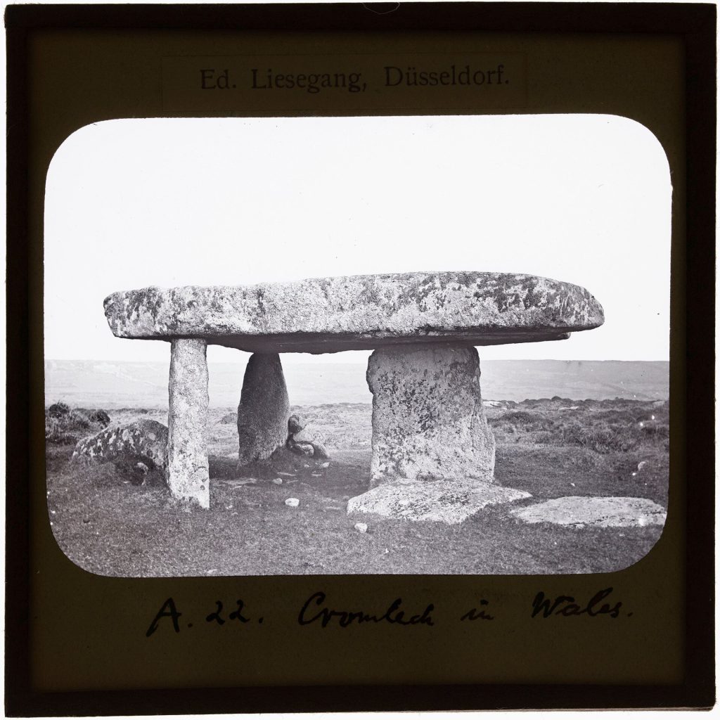 Cromlech in Wales, Mitte 20. Jahrhundert