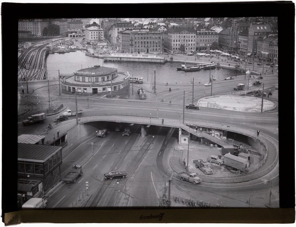 Glasdia, Schwedische Stadtlandschaft, Anfang bis Mitte 20. Jahrhundert