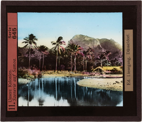 Szenerie auf Samoa, 1913