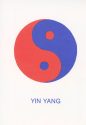 Vorderseite Postkarte zu Yin Yang, 1983