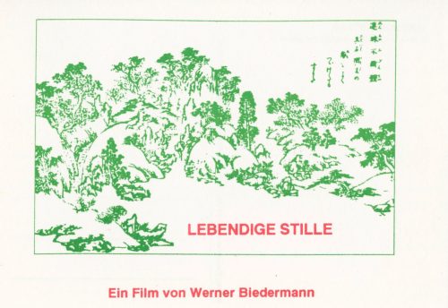 Vorderseite Postkarte Lebendige Stille, 1994