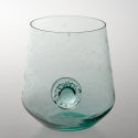 Becher, mit Sand aus Knokke, Belgien hergestellt
Drinking glass, made with sand from Knokke, B ...