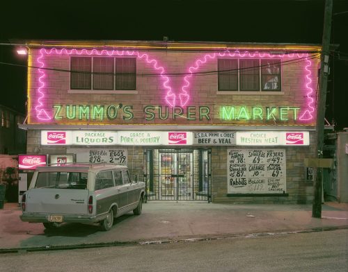 Jim Dow (Künstler*in), Zummos Supermarkt, Airline Highway, Metairie, Louisiana, 1979