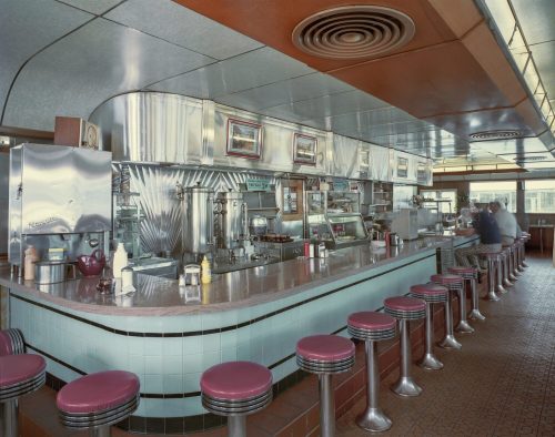 Jim Dow (Künstler*in), Das Stadtrestaurant, Watertown, Massachusetts, 1979