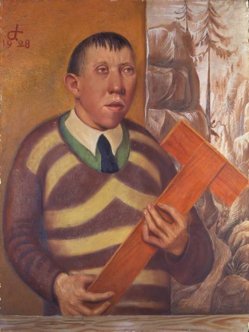 Otto Dix (Künstler*in), Bildnis des Malers Franz Radziwill, 1928