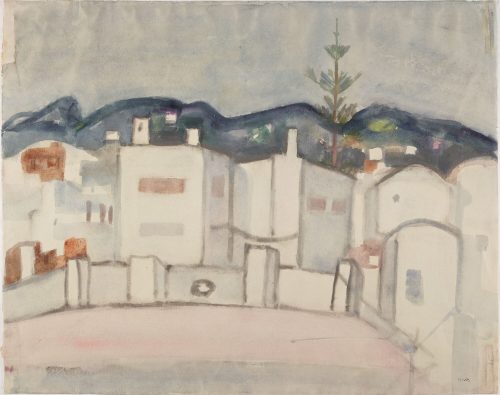 Heinz May (Künstler*in), Häuser (Ibiza), 1953