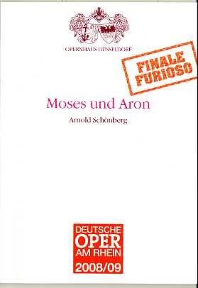 Programmheft "Moses und Aron" von Arnold Schönberg 