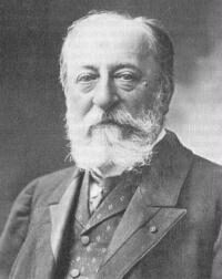 Portrait Camille Saint-Saens (Komponist), ca. 1895