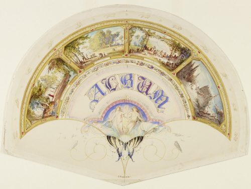 Caspar Johann Nepomuk Scheuren (Künstler*in), Tierkreiszeichen und Jahreszeiten (Schmuckblatt "Album"), ca. 1850