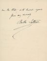 Brief von Bertha von Suttner an Mr. Holt, 4. Seite