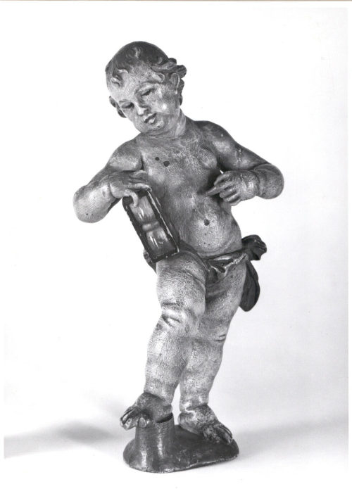 Joseph Deutschmann (Künstler*in), Putto mit Sanduhr, um 1730/40