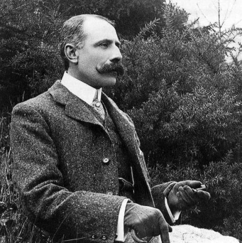 Edward Elgar, Britischer Komponist (Foto: 1901)