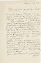 Brief von Thekla Skorra an Gertrud von Borngräber, 1. Seite