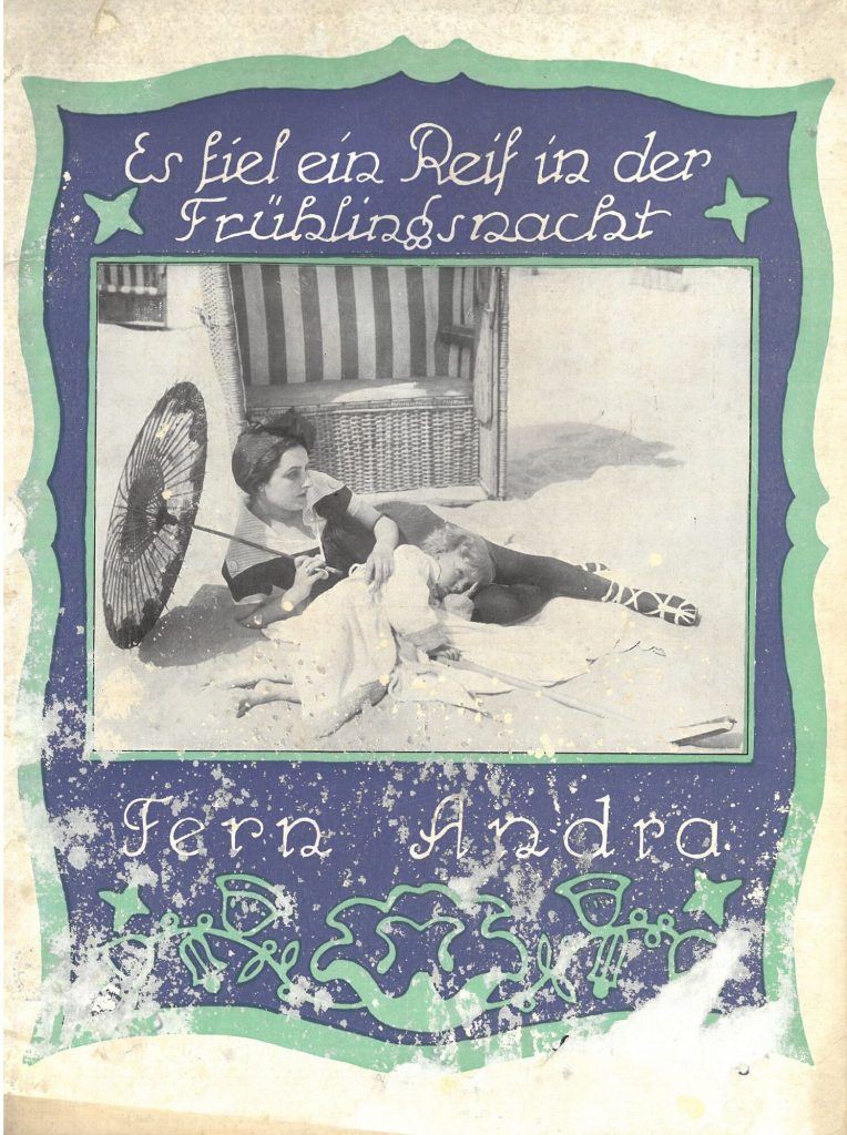 Werberatschlag zum Film, ca. 1915