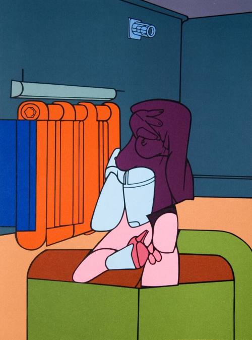 Valerio Adami (Künstler*in), Ohne Titel, 1970