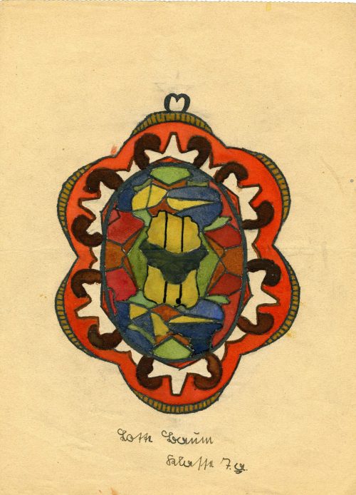 Lotte Baum (Künstler*in), Muster, Januar 1941