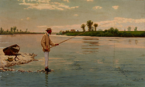 Reiner Dahlen (Künstler*in), Der Angler, ca. 1870