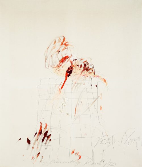 Cy Twombly (Künstler*in), Death of Pompey, 1962