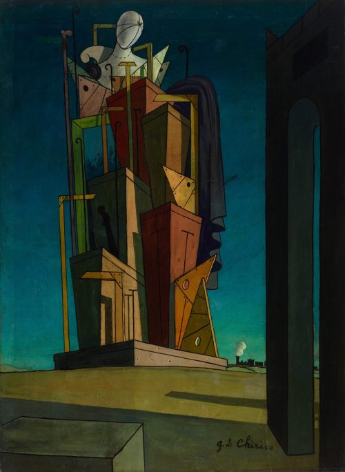 Oscar Domínguez (Künstler*in), Metaphysische Komposition, 1943-44