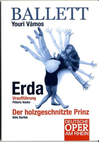 Programmheft "Ballett Youri Vamos: Erda, Der holzgeschnitzte Prinz"