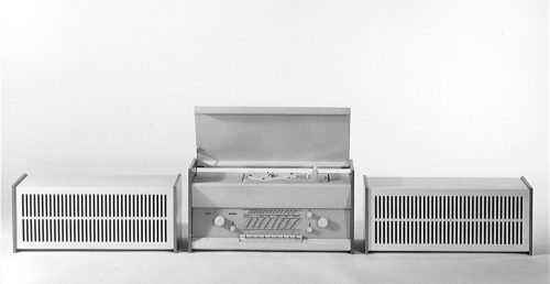 Dieter Rams  (Künstler*in), Radio-Phonokombination, Entwurf vor 1957; Herstellungsjahr: 1957–1967