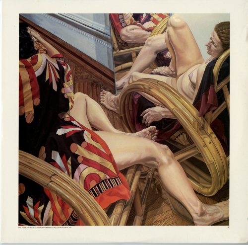 PHILIP PEARLSTEIN DRAWS THE ARTIST'S MODEL, 1986