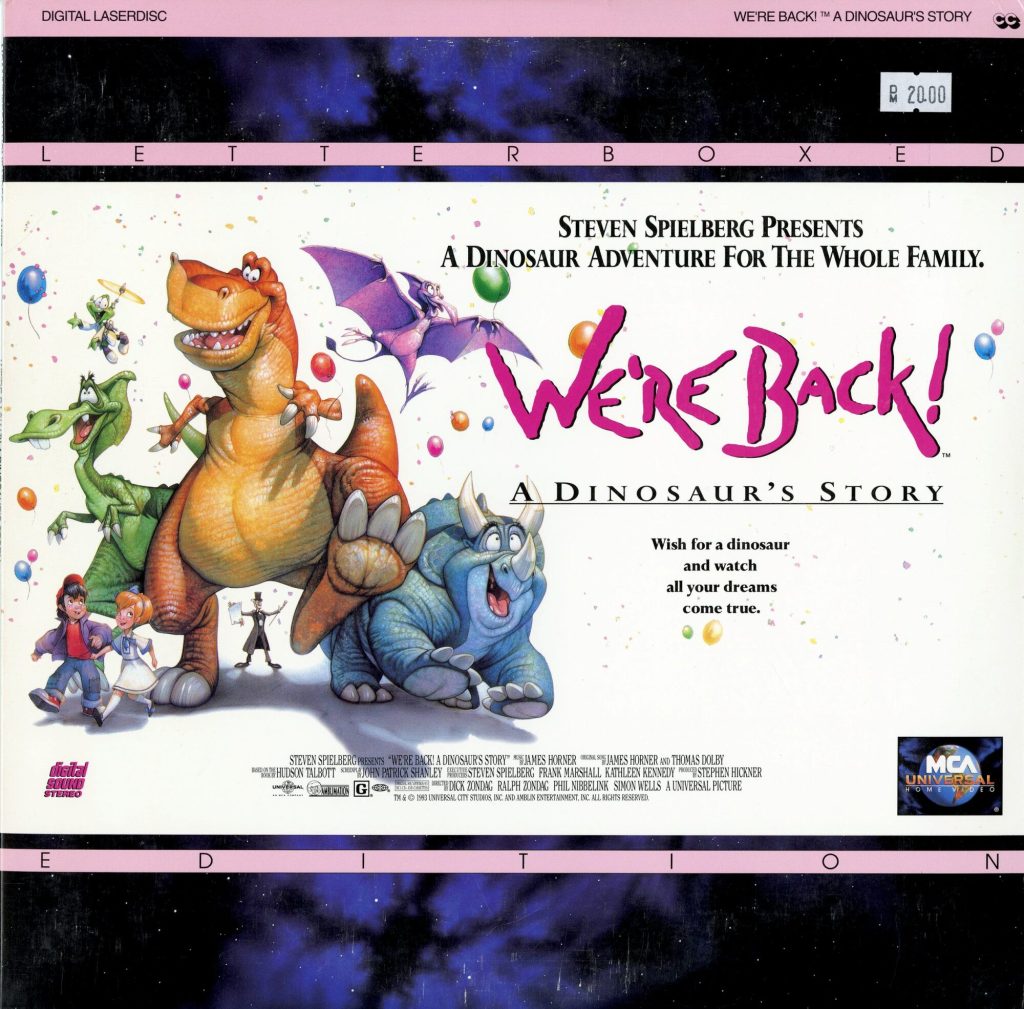 WE'RE BACK! A DINOSAUR'S STORY