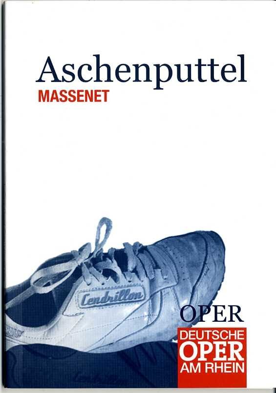 Programmheft "Aschenputtel" von Jules Massenet 